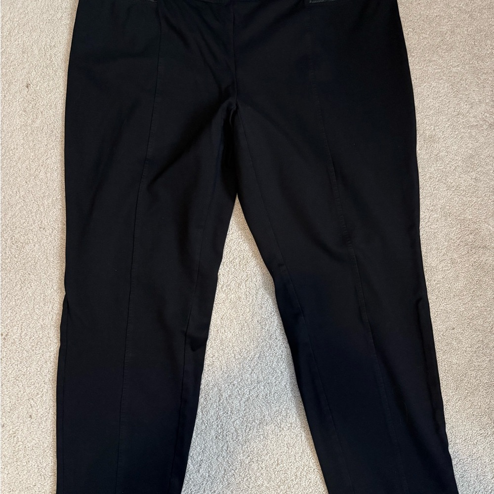 Alfani Black Straight Leg Pants
